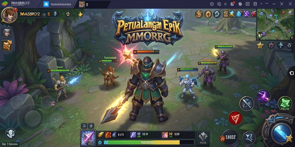 Gameplay seru di <strong>MASBRO12</strong> dengan petualangan dan pertempuran mendebarkan.