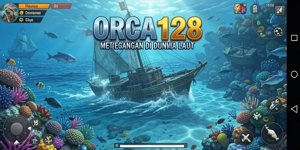 Gameplay menegangkan di dunia bawah laut ORCA128.