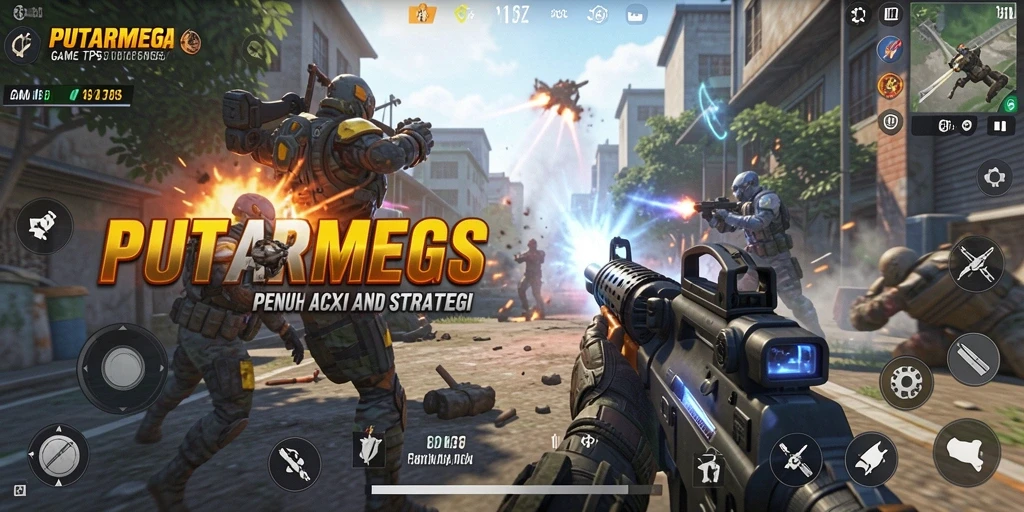 Tampilan menarik dari gameplay PUTARMEGA dengan aksi menegangkan.
