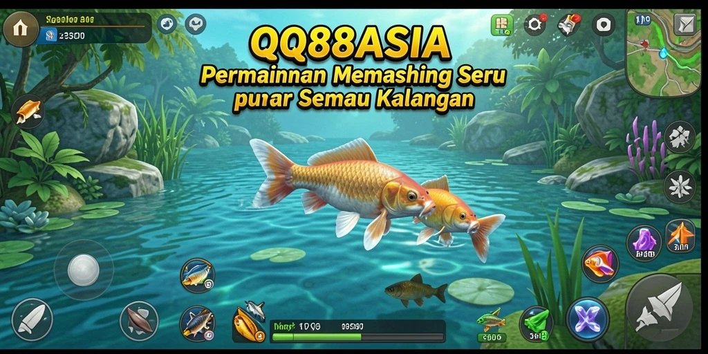 Tangkapan ikan yang menakjubkan dalam QQ88ASIA.